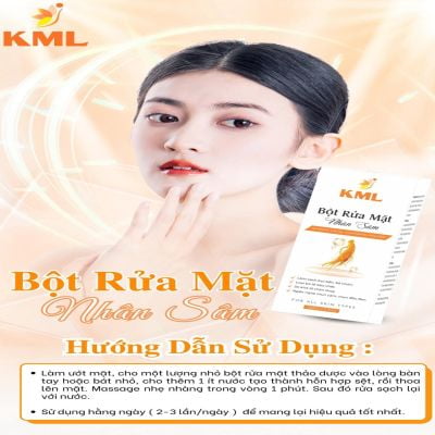 BỘT RỬA MẶT NHÂN SÂM